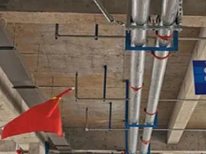 蒙山管廊支架的安装方法